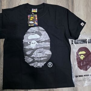 A Bathing Ape Black Graphic Tee